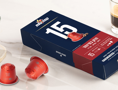 קפסולות 15 למכונות נספרסו image number 0